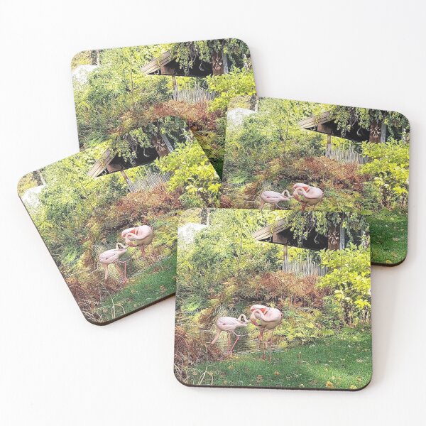 Item preview, Flamingos being themselves! designed and sold by Diana Evensen.