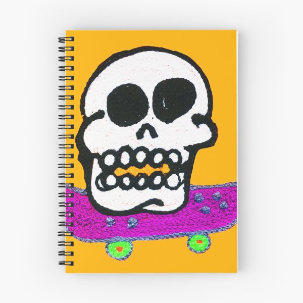 Item preview, Skull on skate designed and sold by NikkSantellani.