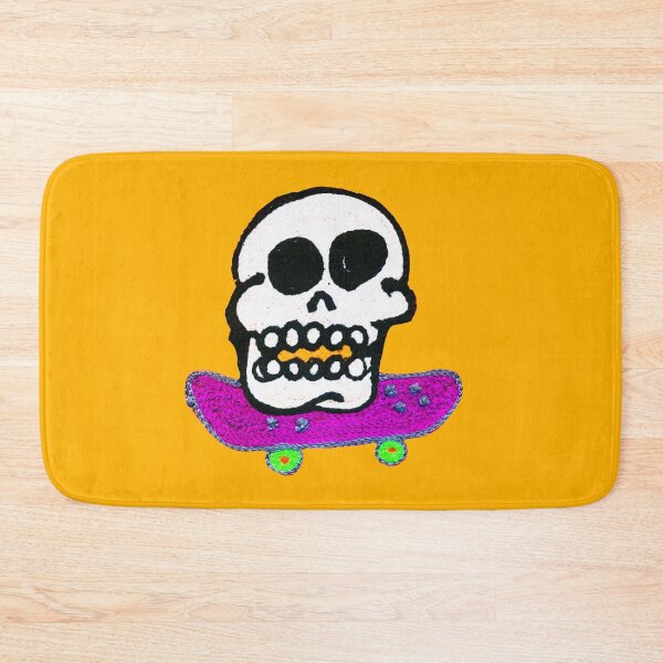 Item preview, Skull on skate designed and sold by NikkSantellani.