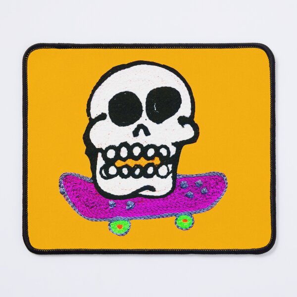 Item preview, Skull on skate designed and sold by NikkSantellani.