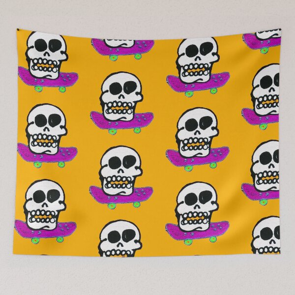 Item preview, Skull on skate designed and sold by NikkSantellani.