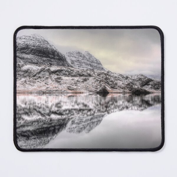Suilven Winter Reflections Mouse Pad