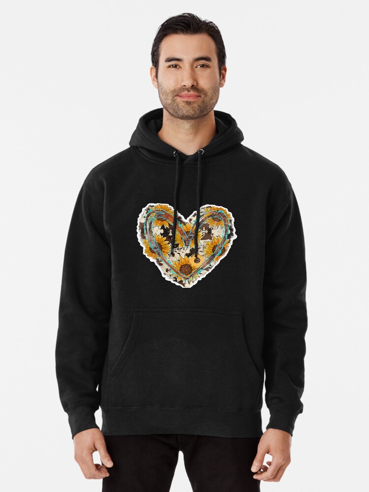 cowhide hoodie