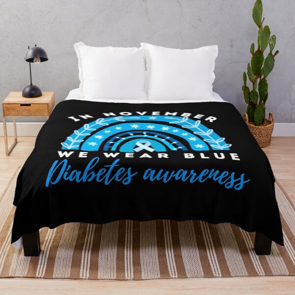 Item preview, In November We wear Blue Diabetes Awareness Gifts designed and sold by Mixture-DESIGN.
