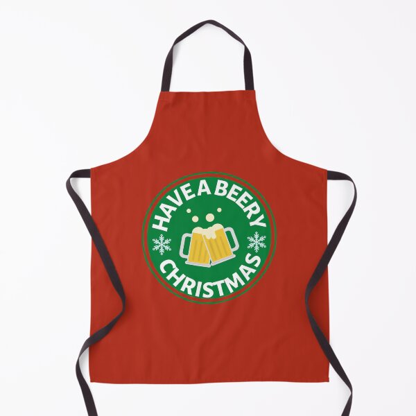 Item preview, Have a Beery Christmas (Green) - Funny Christmas Beer Puns - Gift for Beer Lovers who like alcohol jokes designed and sold by CaitU.