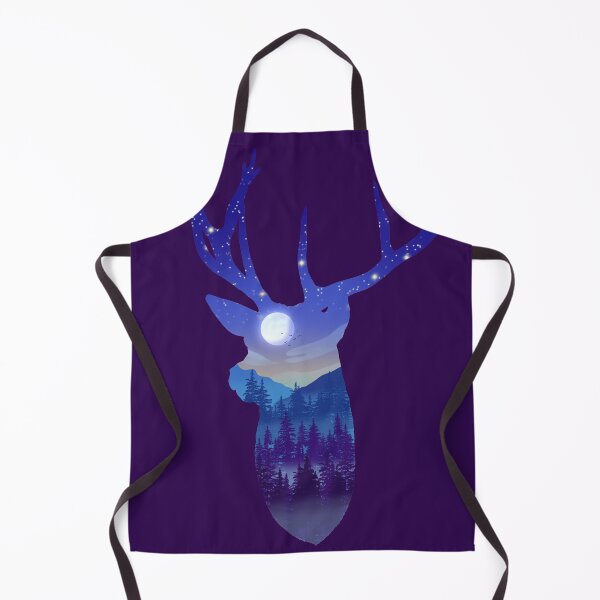 Item preview, Reindeer silhouette landscape designed and sold by DesignsBySaxton.