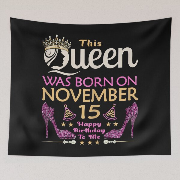 Item preview, Womens This QUEEN Was Born On November 15 - Queens Happy Birthday designed and sold by Yaw23123.