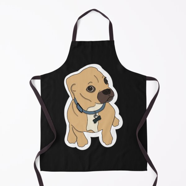 Item preview, Funny Puggle Sticker designed and sold by YvonneBarnes.