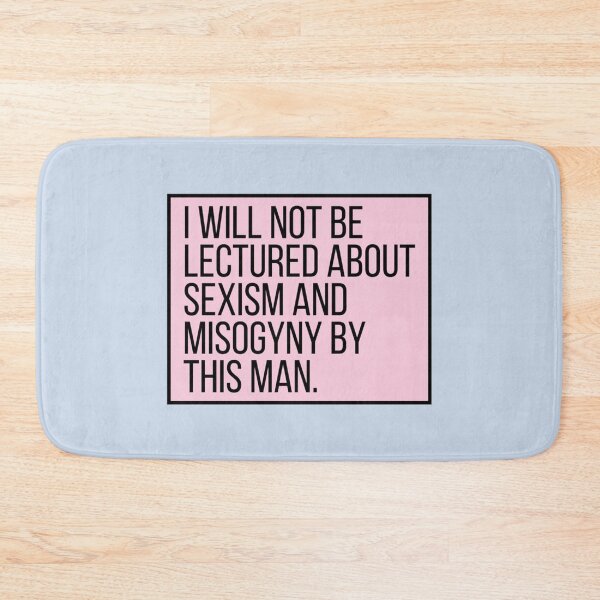 Item preview, I Will Not Be Lectured About Sexism and Misogyny by This Man Gulia Gillard   designed and sold by MetkaDesignco.
