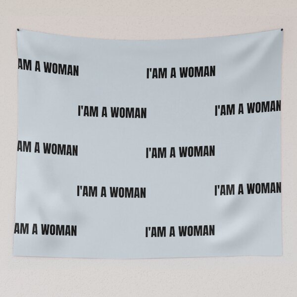 Item preview, I_am a woman   designed and sold by MetkaDesignco.
