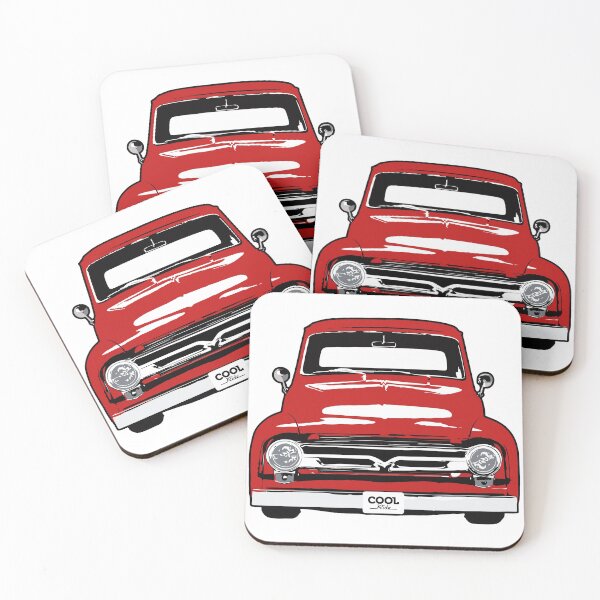 Item preview, Red 50s F Truck designed and sold by CoolRide.