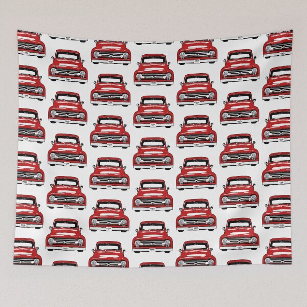 Item preview, Red 50s F Truck designed and sold by CoolRide.