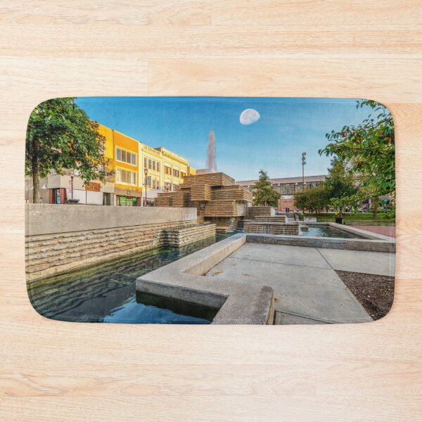 Item preview, Moon Over Springfield Square designed and sold by mljdwhite.