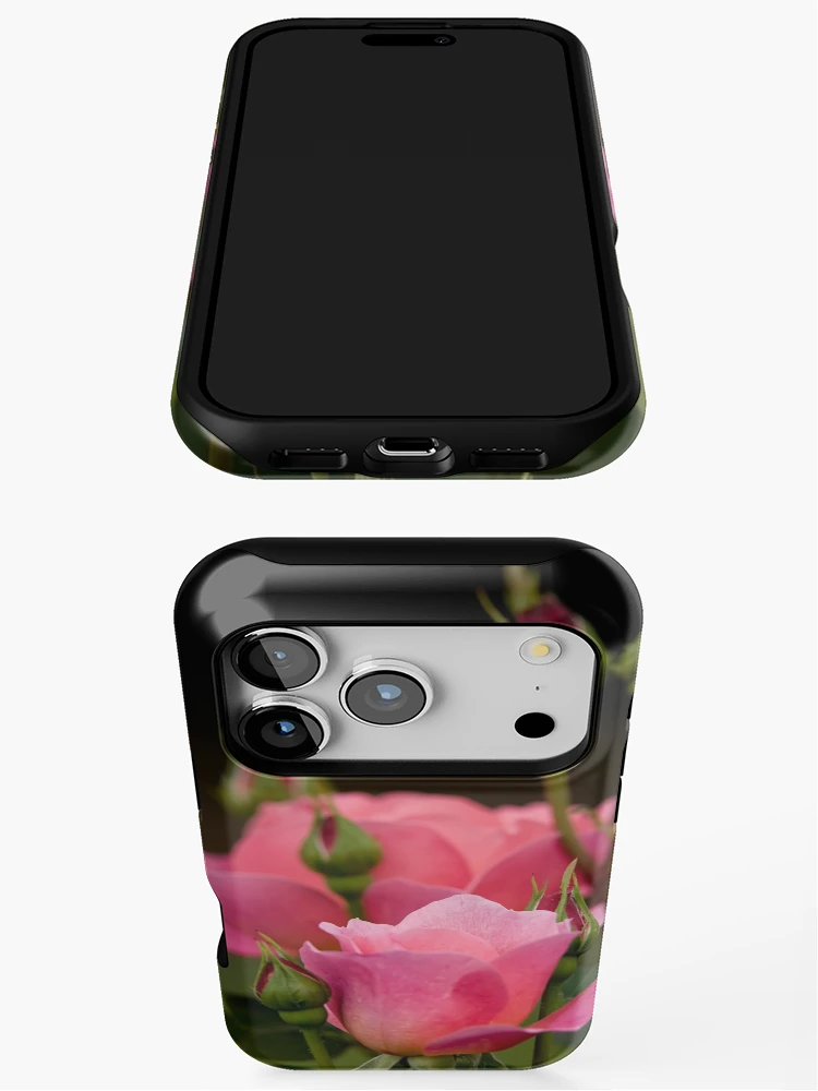 Thumbnail 3 of 4, iPhone Case, Pink Roses designed and sold by Michael Cummings.