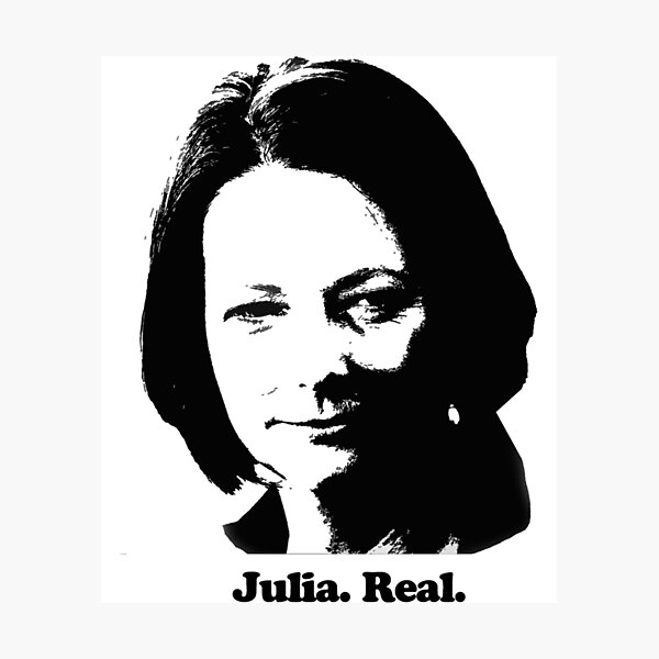 Item preview,  Julia Gillard   designed and sold by MetkaDesignco.