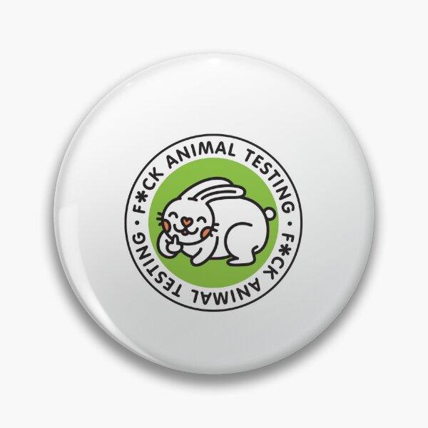 Item preview, FCK ANIMAL TESTING Sticker designed and sold by GERRYROSS.