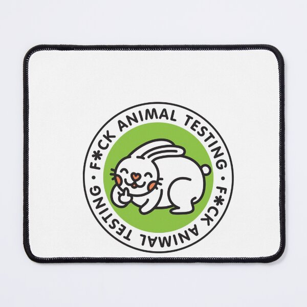 Item preview, FCK ANIMAL TESTING Sticker designed and sold by GERRYROSS.