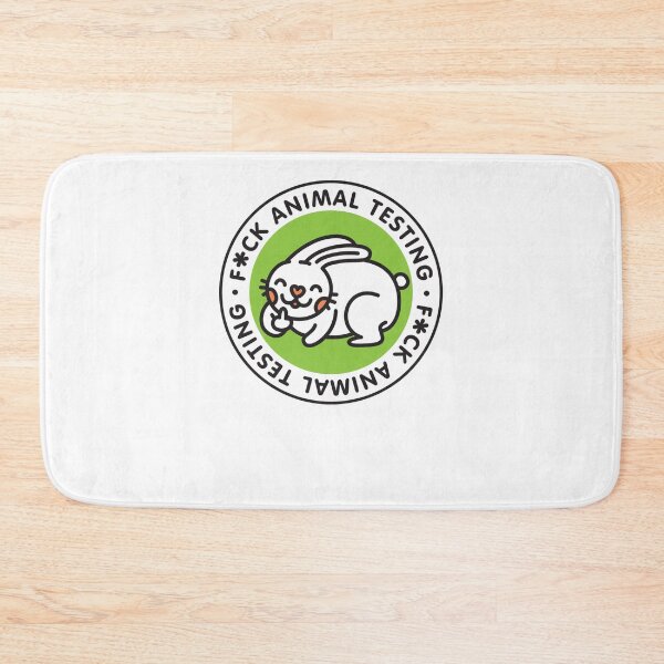 Item preview, FCK ANIMAL TESTING Sticker designed and sold by GERRYROSS.