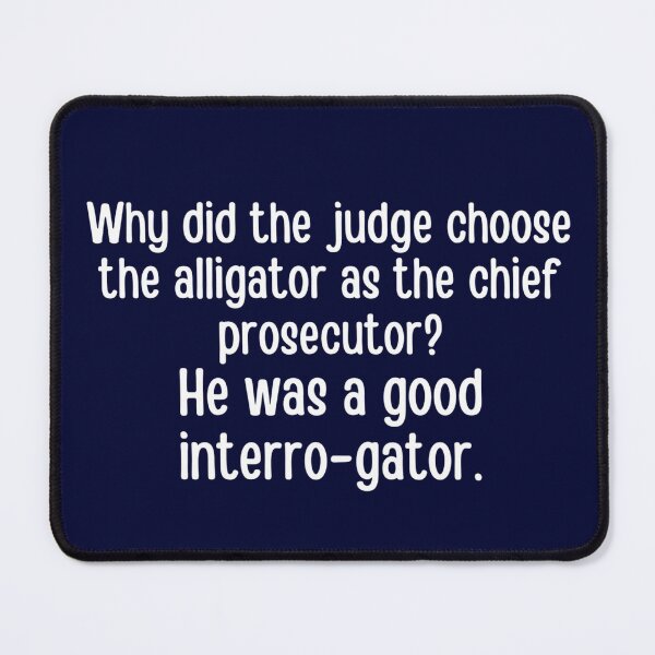 Item preview, Lawyer joke/pun - funny lawyer gift (white/grey) #23 designed and sold by PickaSticka.