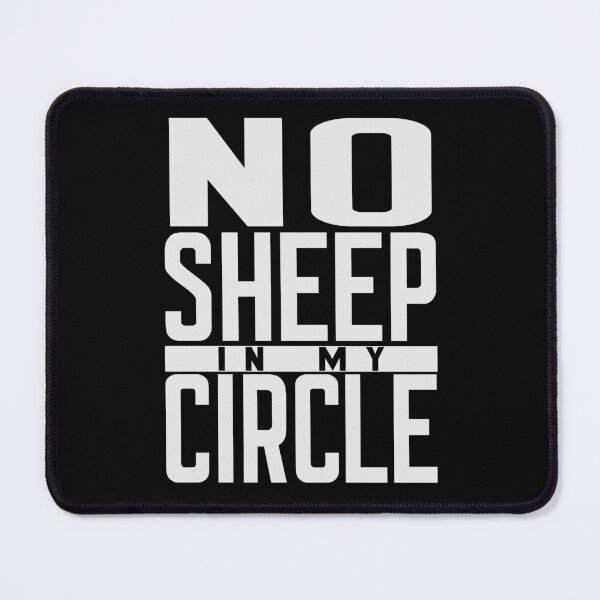 Item preview, No Sheep In My Circle designed and sold by OB-Store.