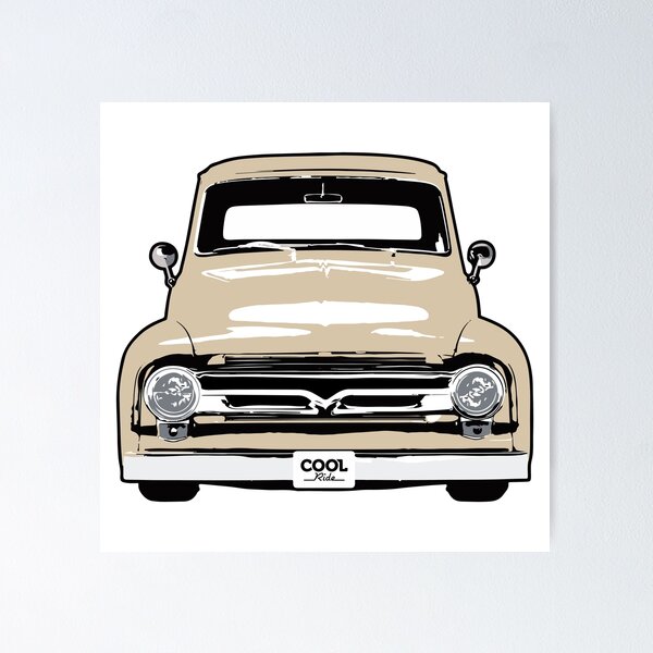 Item preview, Beige 50s F Truck designed and sold by CoolRide.