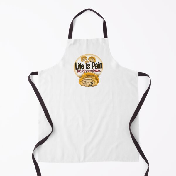 Item preview, Life is Pain au Chocolate designed and sold by Balazs Borzon.