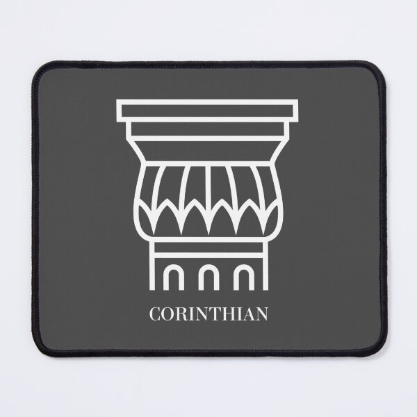 Item preview, Corinthian - Retro / Classic architecture discipline for Structural Pillars and Support - Available In Posters for the architect in you designed and sold by ArcFoundationCo.