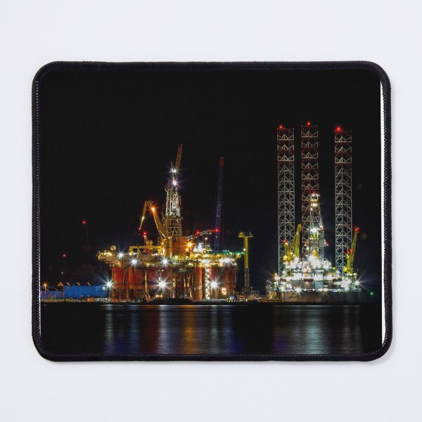 Item preview, Oil Rig At Night designed and sold by derekbeattie.