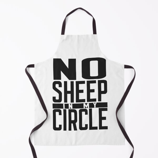 Item preview, No Sheep In My Circle, Black Design designed and sold by OB-Store.