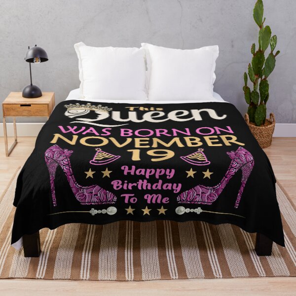 Item preview, Womens This QUEEN Was Born On November 19 - Queens Happy Birthday designed and sold by Yaw23123.