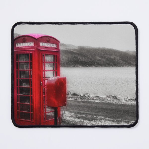 Item preview, Old Red British Telephone Kiosk designed and sold by derekbeattie.