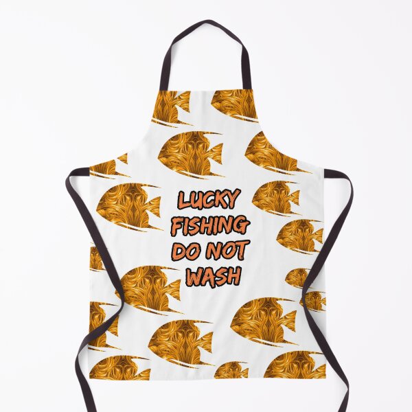 Item preview, Lucky Fishing Do Not Wash designed and sold by ZubiyaArt.