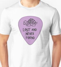 Lost Guitar Pick Purple Unisex T-Shirt