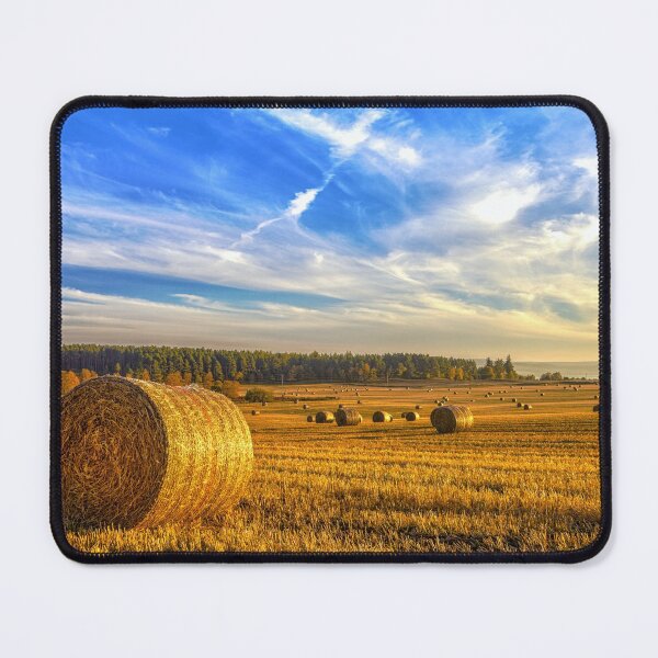 Item preview, Hay Fields in Autumn, designed and sold by derekbeattie.