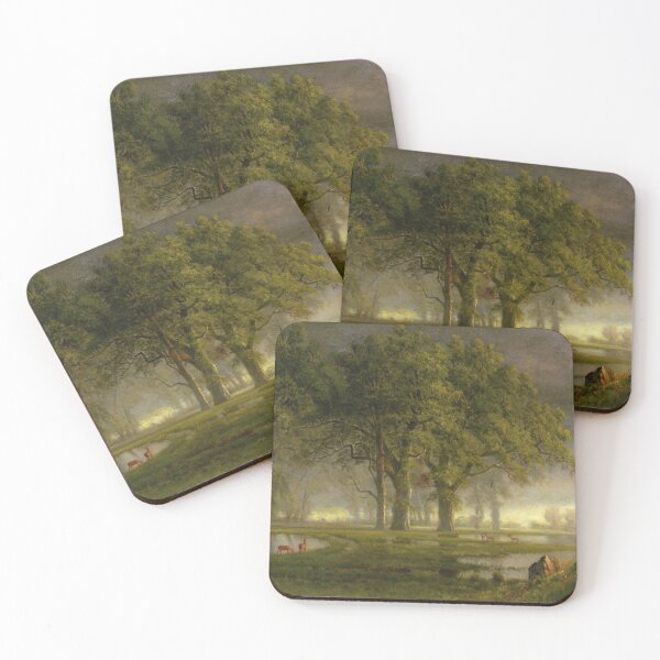 Item preview, Albert Bierstadt Sunglow designed and sold by Vintage Designs +.