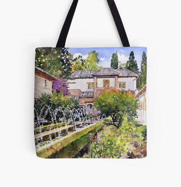 Item preview, Patio De La Acequia, Generalife, Granada, Spain designed and sold by Margaret Merry.