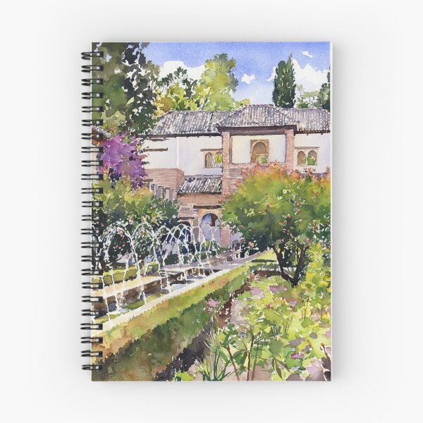 Item preview, Patio De La Acequia, Generalife, Granada, Spain designed and sold by Margaret Merry.