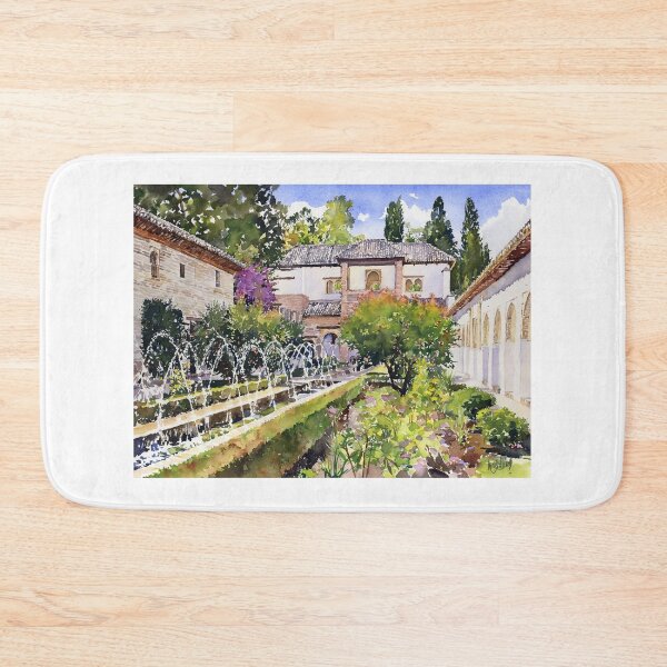 Item preview, Patio De La Acequia, Generalife, Granada, Spain designed and sold by Margaret Merry.