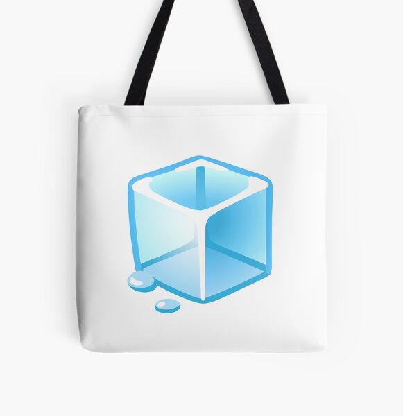 Ice Cube Gift for Ice Lovers All Over Print Tote Bag
