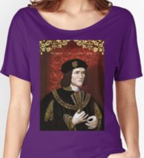 Camiseta ancha para mujer Retrato del Rey Ricardo III