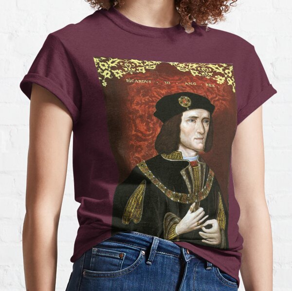 Portrait of King Richard III Classic T-Shirt