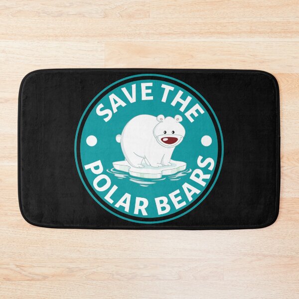 Item preview, Save the Polar Bears - Global Warming - Gift for Eco Warriors designed and sold by CaitU.