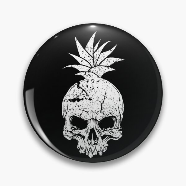 Item preview, Cool Pineapple Skull Halloween designed and sold by Zurickdesigns.