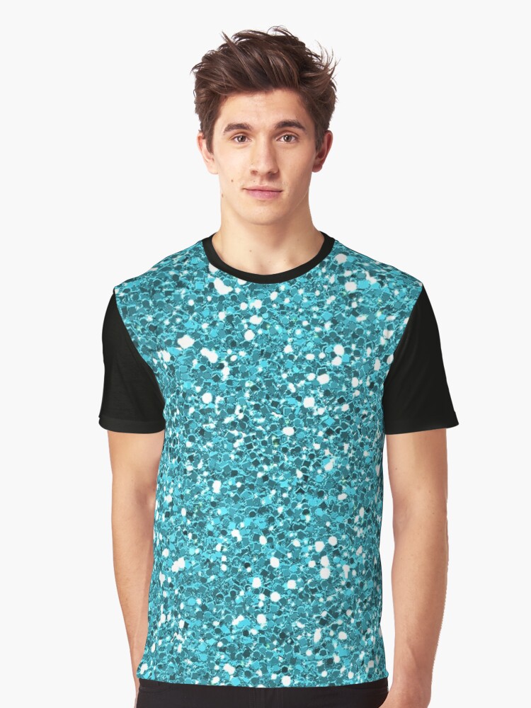 Praten Klooster condensor Light Blue Glitter 01" T-shirt for Sale by indulgemyheart | Redbubble |  light blue graphic t-shirts - blue graphic t-shirts - glitter graphic t- shirts