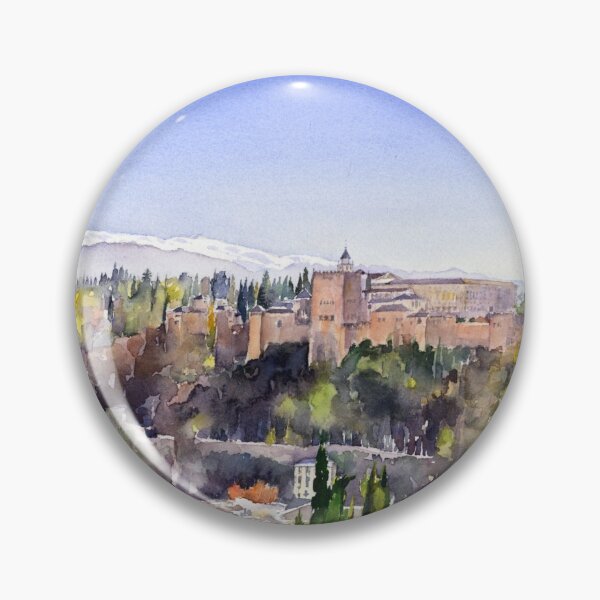 Item preview, The Alhambra, Granada and the Sierra Nevada designed and sold by Margaret Merry.