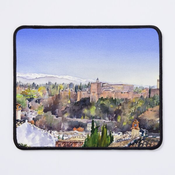 Item preview, The Alhambra, Granada and the Sierra Nevada designed and sold by Margaret Merry.