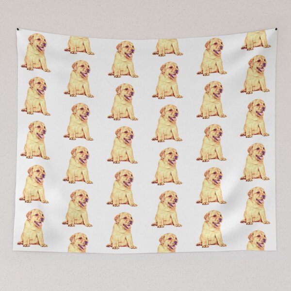 Item preview, Golden Labrador Puppy Super cute Painted Design designed and sold by BayRosePets.