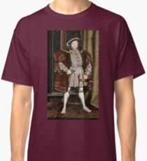 Iconic King Henry VIII Portrait Classic T-Shirt