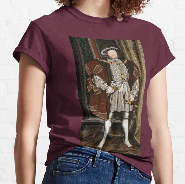 Iconic King Henry VIII Portrait Classic T-Shirt