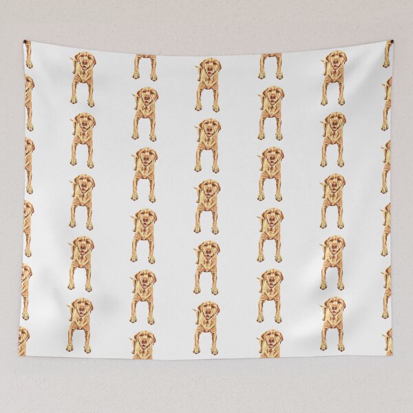 Item preview, Golden Labrador Super cute Painted Design designed and sold by BayRosePets.